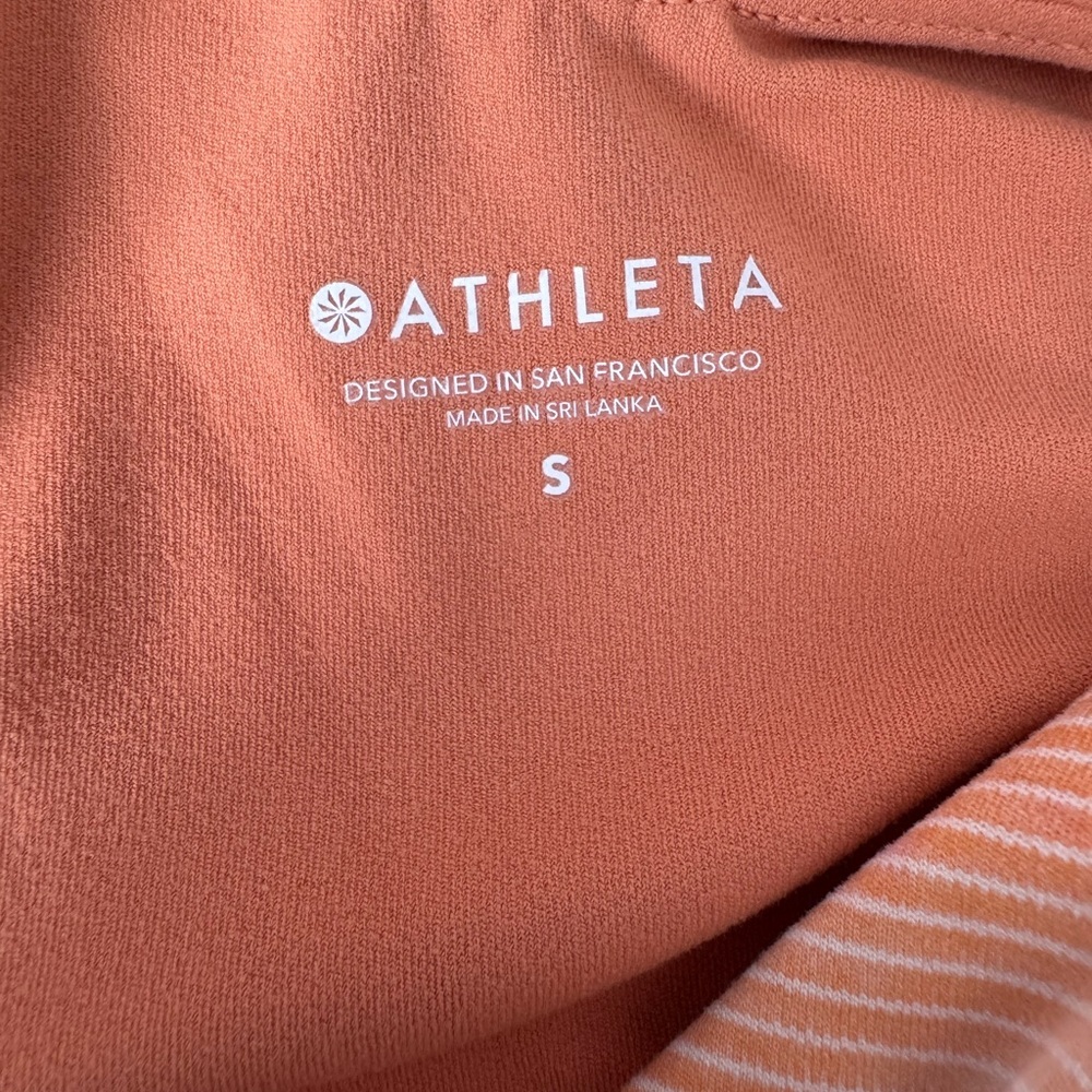 Athleta Conscious Crop Bra Yoga Athleisure - Picture 3 of 3